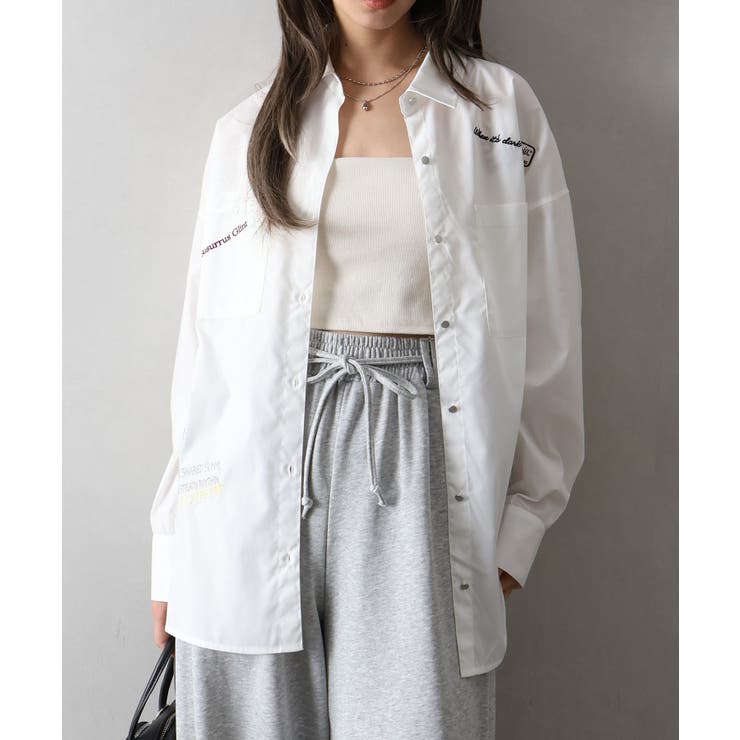 刺繍シャツ | SpRay | 詳細画像8 