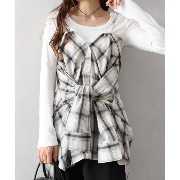 チェック３ＷＡＹシャツ | SpRay | 詳細画像17 