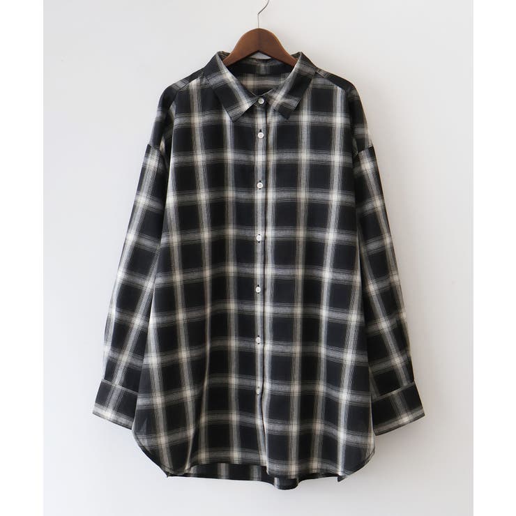 ブラック | チェック３ＷＡＹシャツ | SpRay