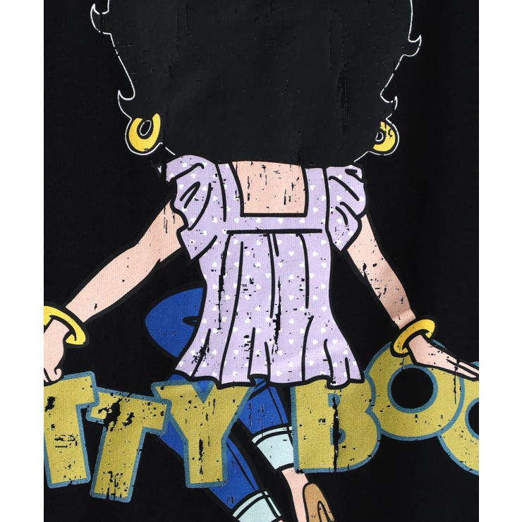 BETTYプリントショート丈Tシャツ | SpRay | 詳細画像16 