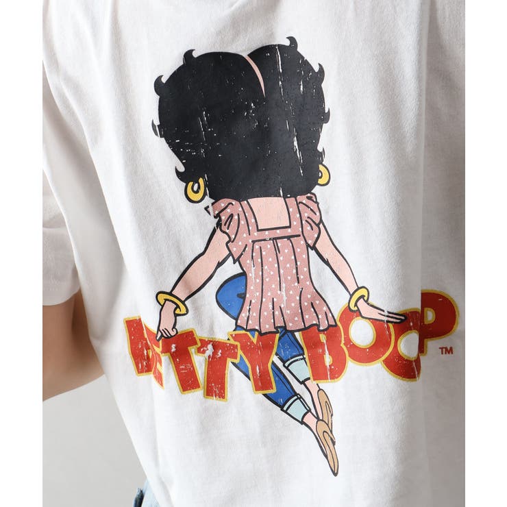 BETTYプリントショート丈Tシャツ | SpRay | 詳細画像8 