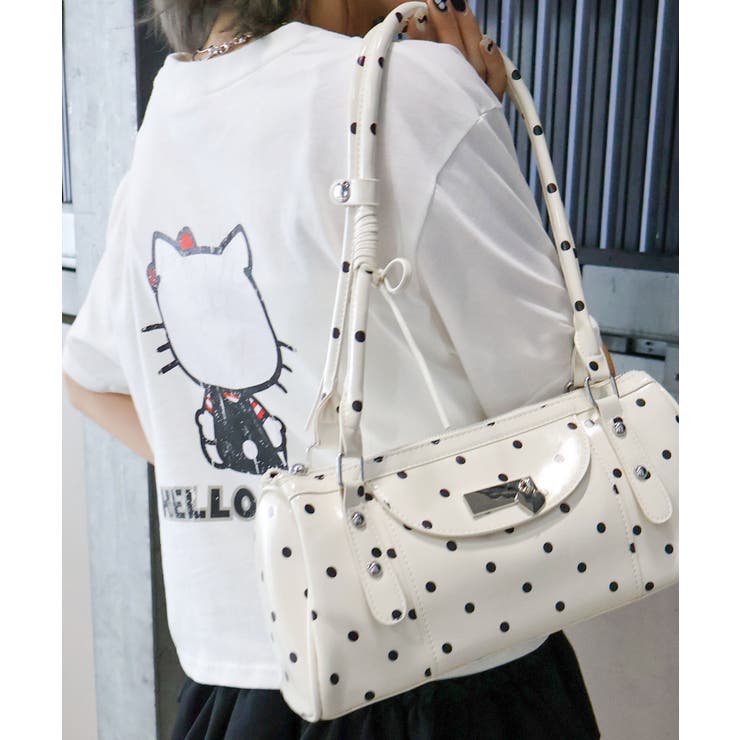 KITTYプリントショート丈Tシャツ | SpRay | 詳細画像36 
