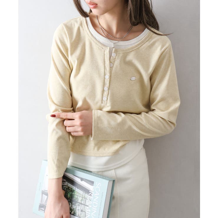 配色ヘンリーフェイクレイヤード | SpRay | 詳細画像21 