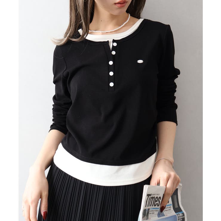 配色ヘンリーフェイクレイヤード | SpRay | 詳細画像29 