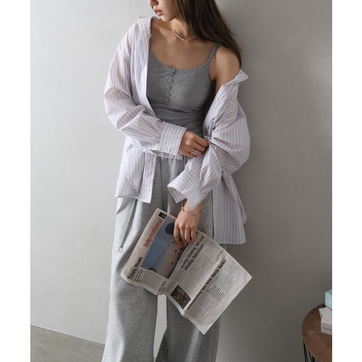 カップ付ヘンリーキャミソール | SpRay | 詳細画像10 