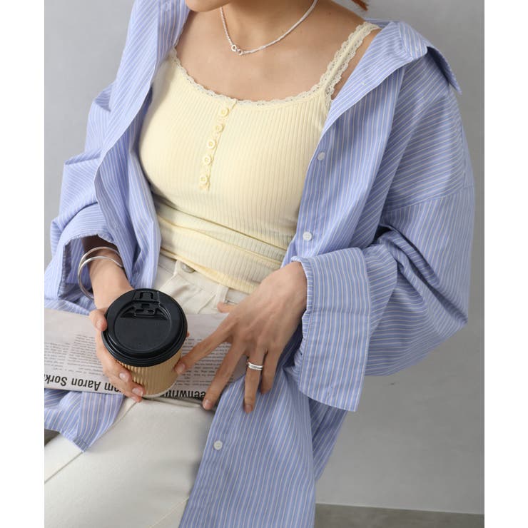 カップ付ヘンリーキャミソール | SpRay | 詳細画像13 