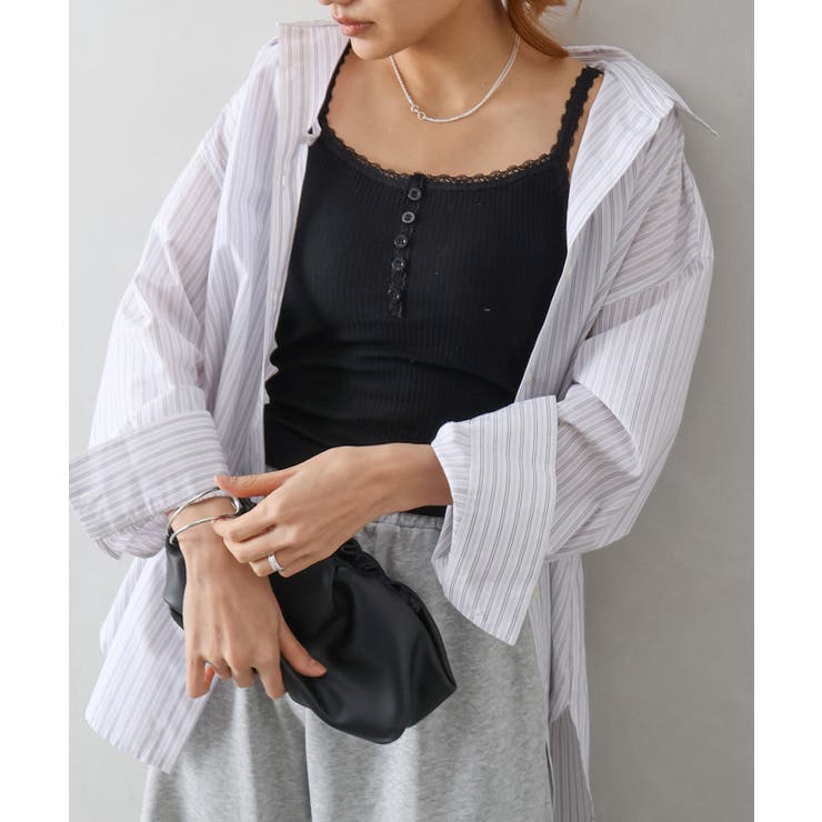 カップ付ヘンリーキャミソール | SpRay | 詳細画像14 