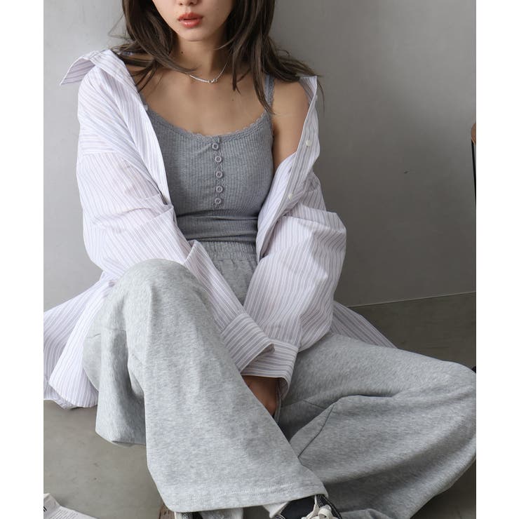 カップ付ヘンリーキャミソール | SpRay | 詳細画像3 