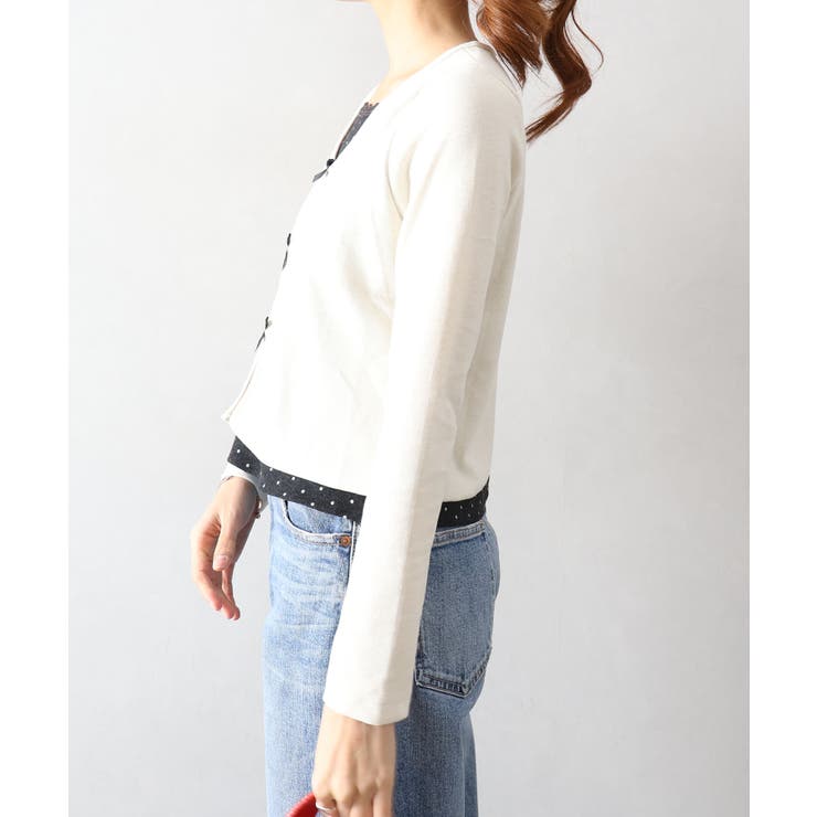 ドットインナーリボンフェイクレイヤード | SpRay | 詳細画像8 