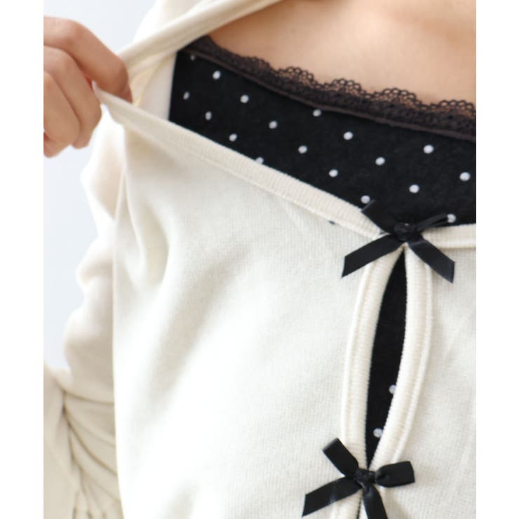 ドットインナーリボンフェイクレイヤード | SpRay | 詳細画像10 