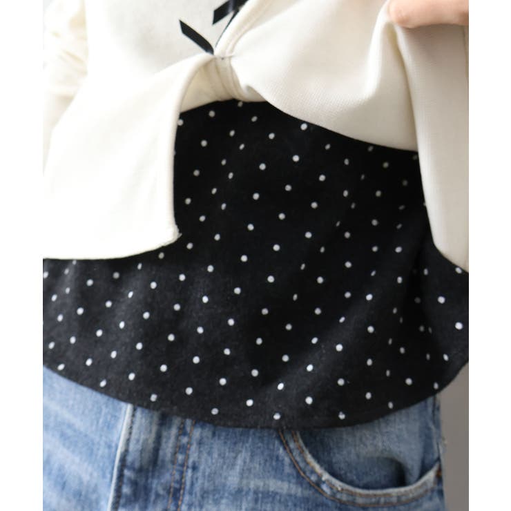 ドットインナーリボンフェイクレイヤード | SpRay | 詳細画像11 