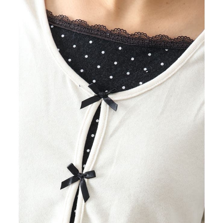 ドットインナーリボンフェイクレイヤード | SpRay | 詳細画像12 