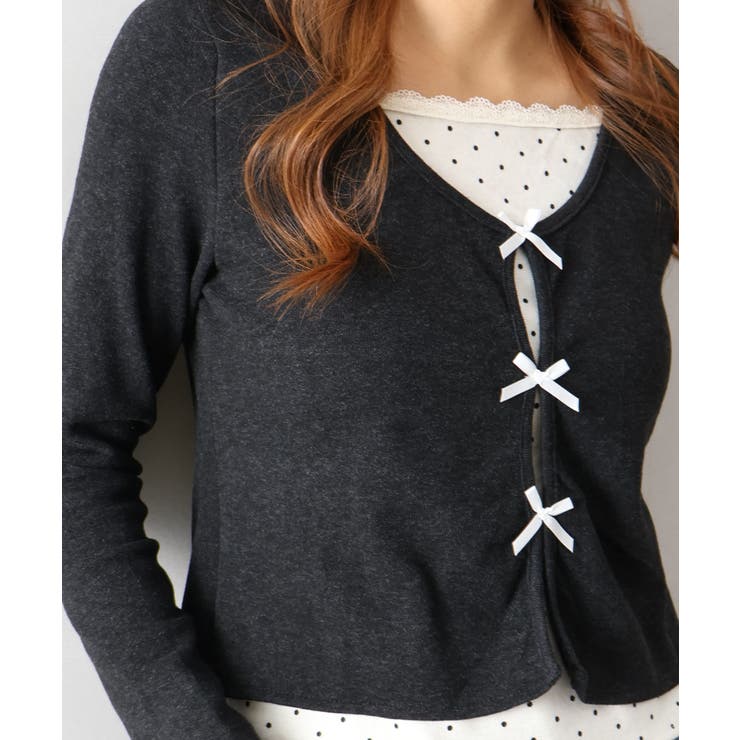 ドットインナーリボンフェイクレイヤード | SpRay | 詳細画像20 