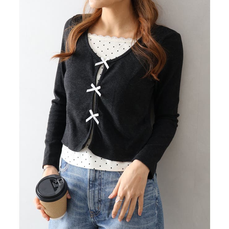 ドットインナーリボンフェイクレイヤード | SpRay | 詳細画像21 