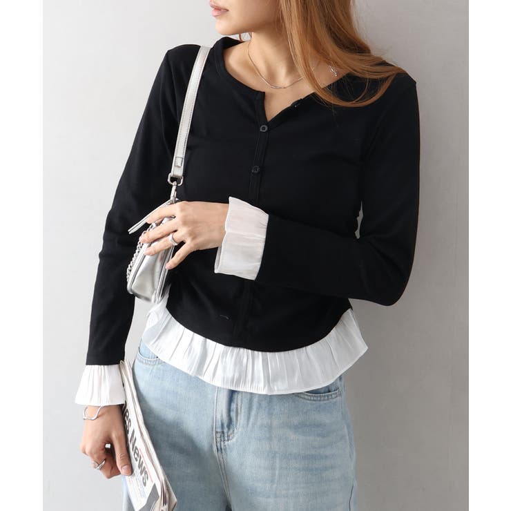 裾フリルキーネック | SpRay | 詳細画像13 