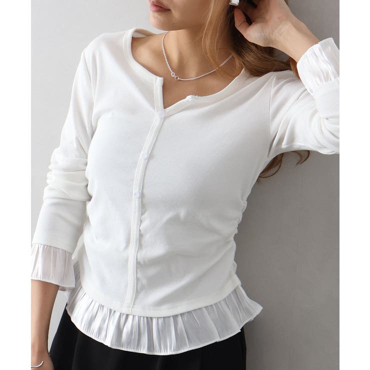 裾フリルキーネック | SpRay | 詳細画像18 