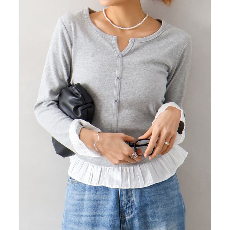 裾フリルキーネック | SpRay | 詳細画像19 