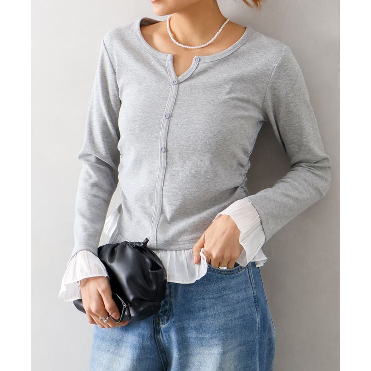 裾フリルキーネック | SpRay | 詳細画像23 