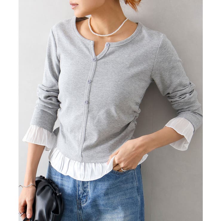 裾フリルキーネック | SpRay | 詳細画像26 