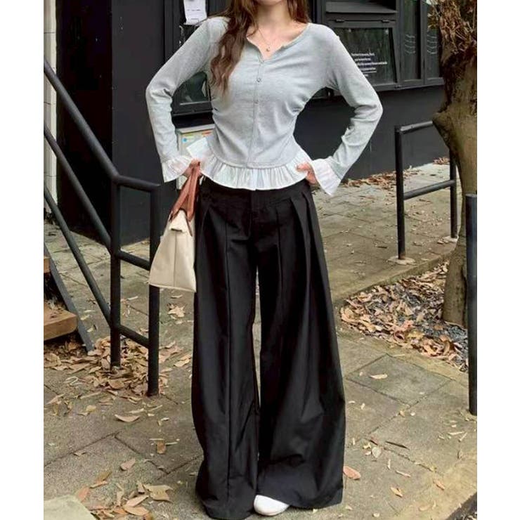 裾フリルキーネック | SpRay | 詳細画像4 