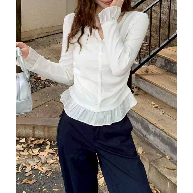 裾フリルキーネック | SpRay | 詳細画像5 