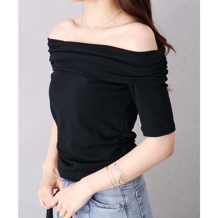 オフショル5分袖トップス | SpRay | 詳細画像6 