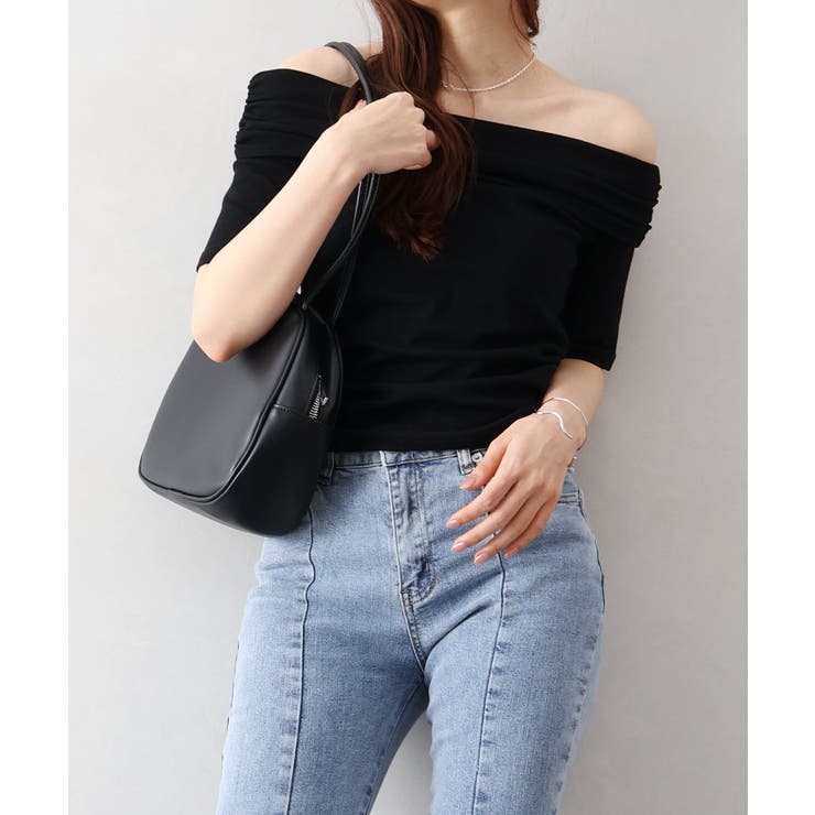 オフショル5分袖トップス | SpRay | 詳細画像8 