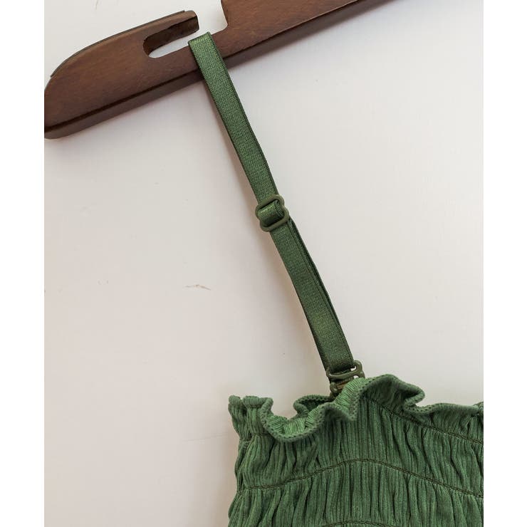 シャーリングカップ付ベアトップ | SpRay | 詳細画像23 