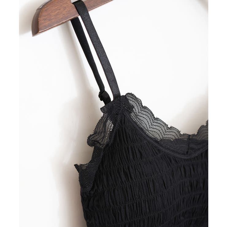 シャーリングカップ付キャミソール | SpRay | 詳細画像16 