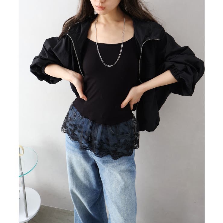 カップ付テレコレイヤードキャミ | SpRay | 詳細画像13 