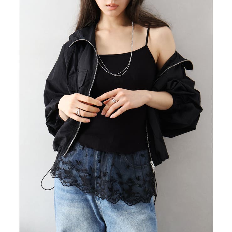 カップ付テレコレイヤードキャミ | SpRay | 詳細画像2 