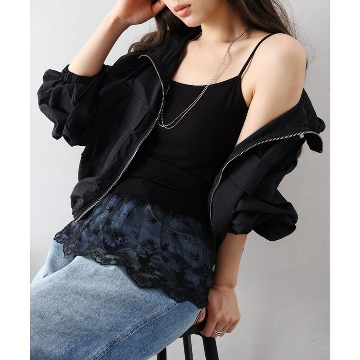 カップ付テレコレイヤードキャミ | SpRay | 詳細画像5 