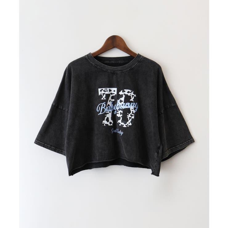 ピグメントクロップドプリントTシャツ | SpRay | 詳細画像7 