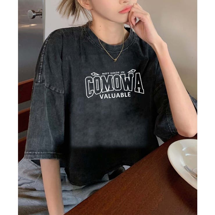 ピグメントクロップドプリントTシャツ | SpRay | 詳細画像2 
