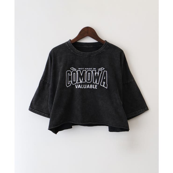 ピグメントクロップドプリントTシャツ | SpRay | 詳細画像4 