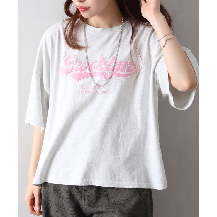 フェルトロゴBIG Tシャツ | SpRay | 詳細画像3 