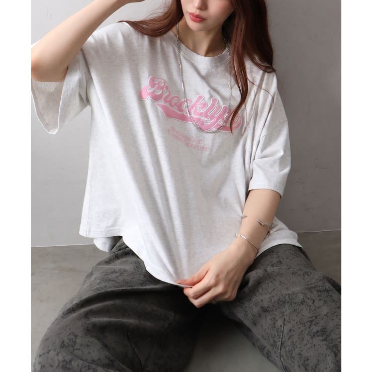 フェルトロゴBIG Tシャツ | SpRay | 詳細画像8 