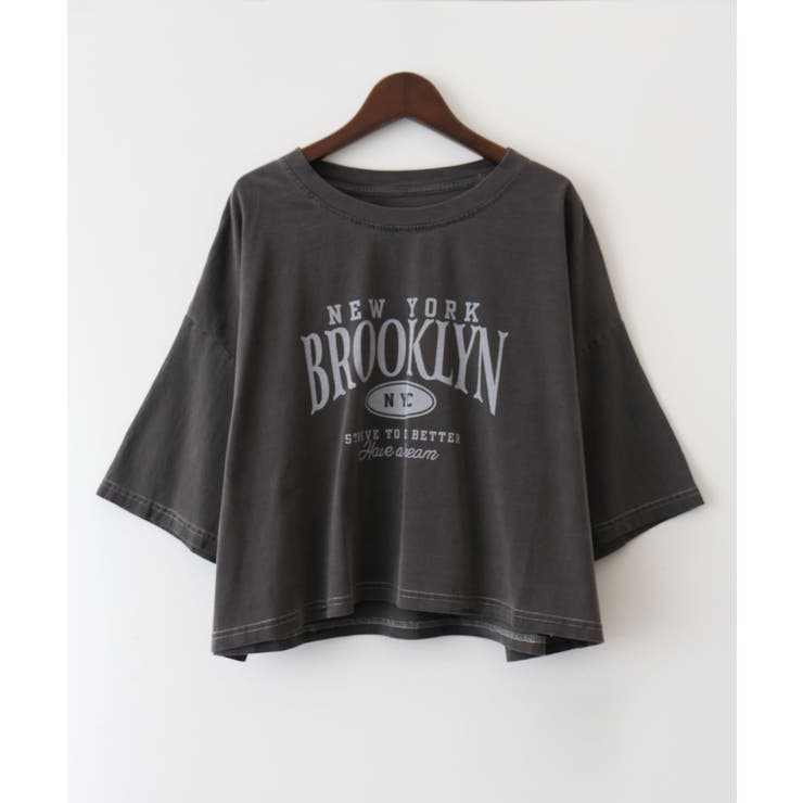 スミクロ | ピグメントBRLN Tシャツ | SpRay