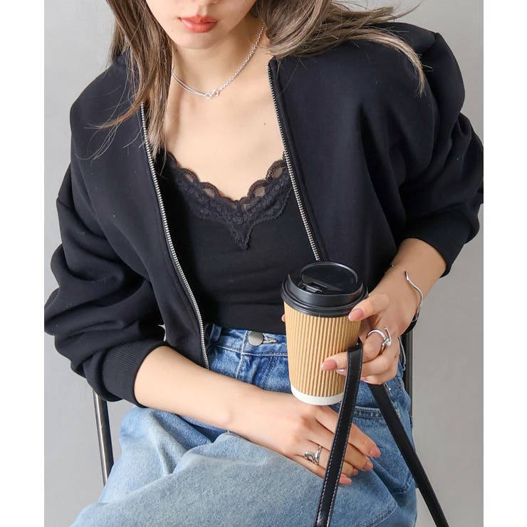 カップ付レースキャミソール | SpRay | 詳細画像10 