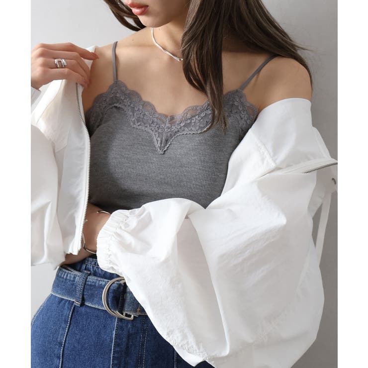 カップ付レースキャミソール | SpRay | 詳細画像14 