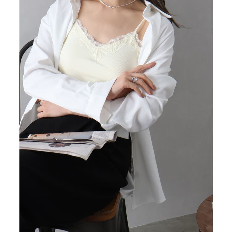 カップ付レースキャミソール | SpRay | 詳細画像19 