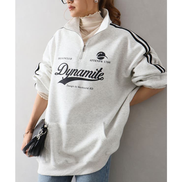 袖ラインロゴハーフZIP | SpRay | 詳細画像10 