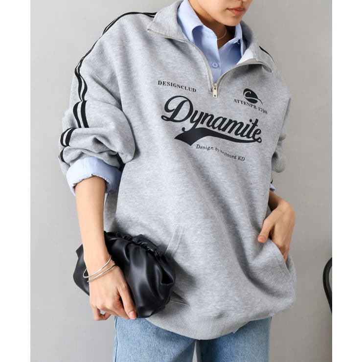 袖ラインロゴハーフZIP | SpRay | 詳細画像20 