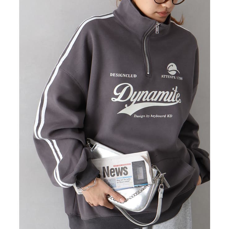 袖ラインロゴハーフZIP | SpRay | 詳細画像29 