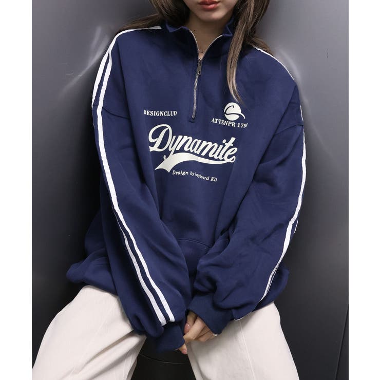 袖ラインロゴハーフZIP | SpRay | 詳細画像36 