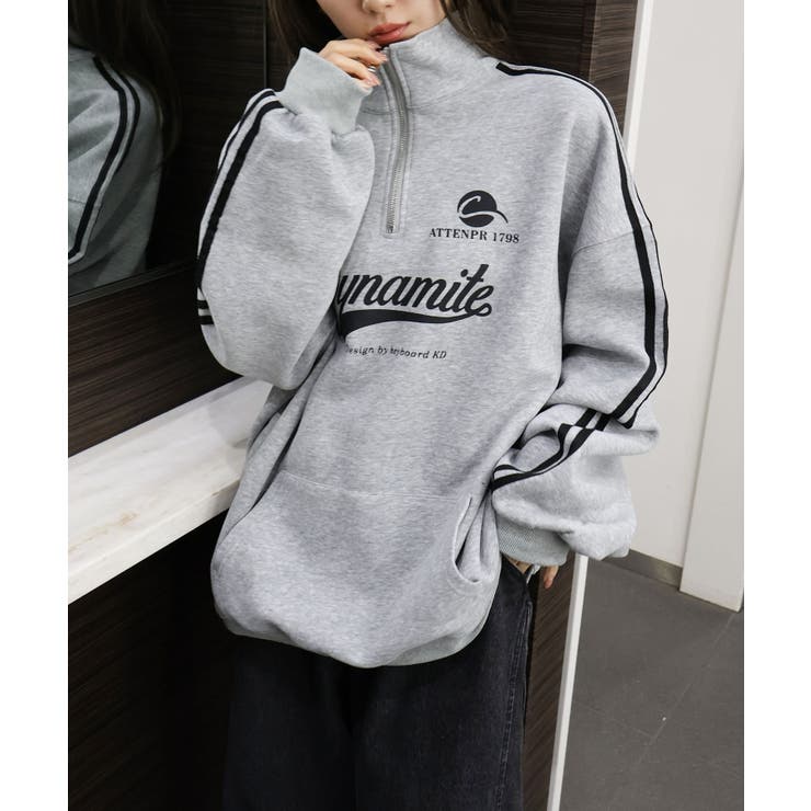 袖ラインロゴハーフZIP | SpRay | 詳細画像42 