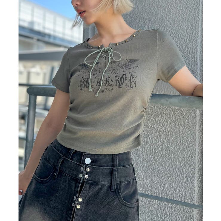 テレコイーグルスタッズTシャツ | SpRay | 詳細画像38 