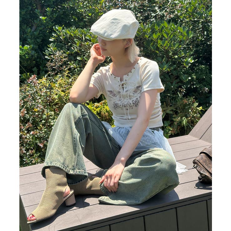 テレコイーグルスタッズTシャツ | SpRay | 詳細画像39 
