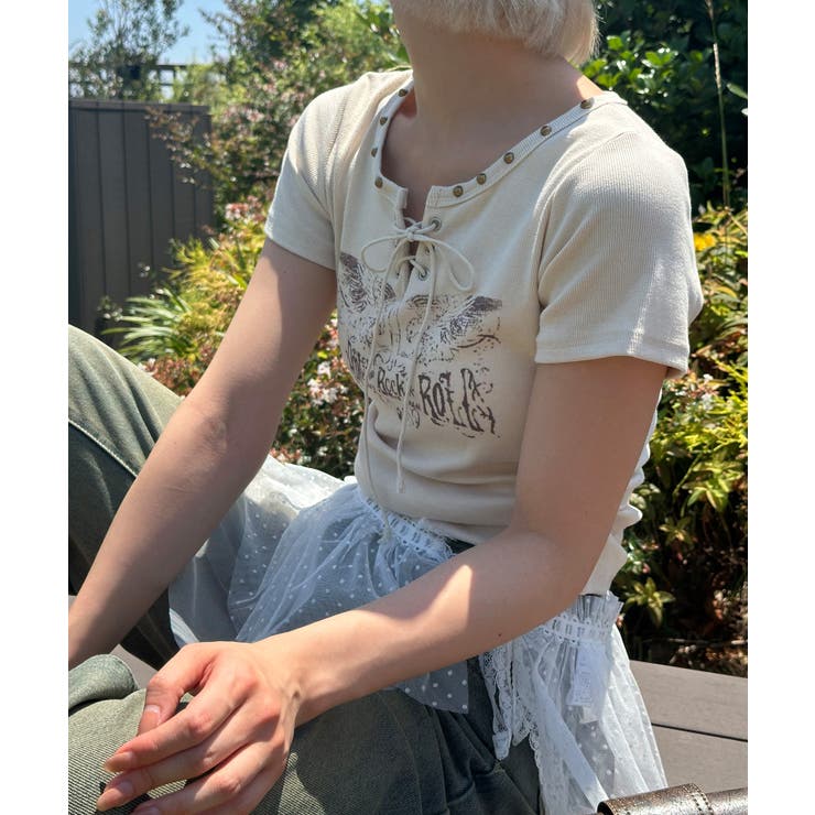 テレコイーグルスタッズTシャツ | SpRay | 詳細画像42 