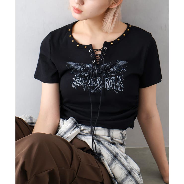 テレコイーグルスタッズTシャツ | SpRay | 詳細画像58 